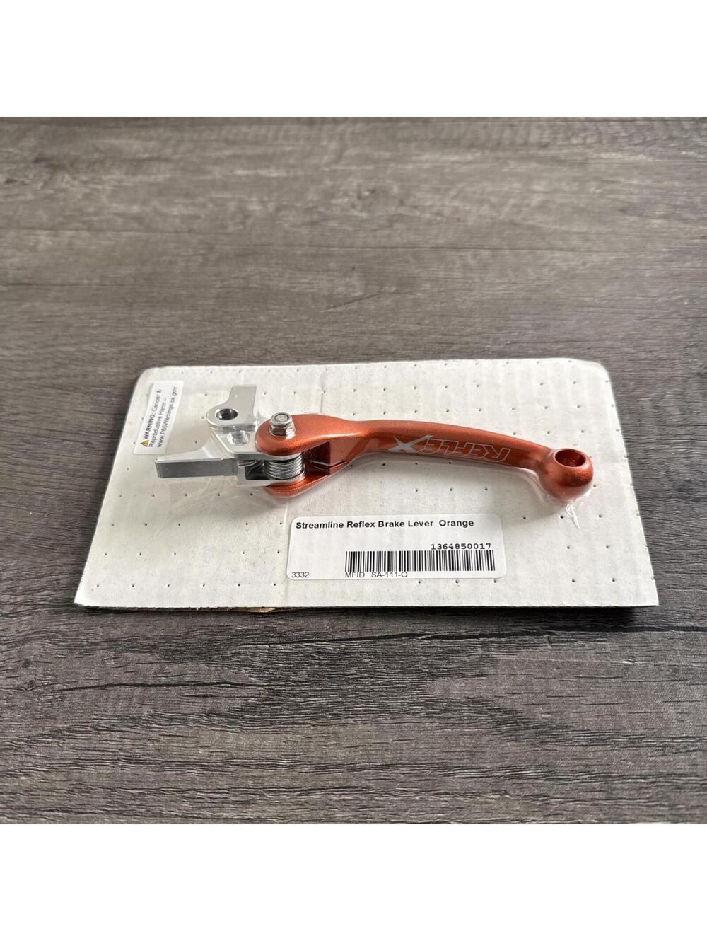 Streamline Reflex Brake Lever Red SA-111O